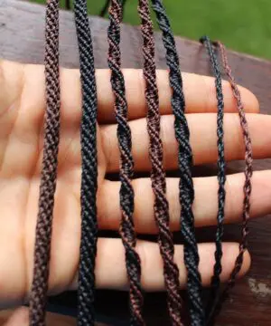 Alternative view of Matrix Koroit OPAL NECKLACE, Australian boulder Opal, Australian made macrame cord, reiki healing jewellery, elven unique statemen talisman