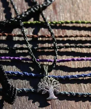 Alternative view of TREE OF LIFE Marcasite Jewelry,Sterling Silver Pendant Necklace,Pyrite Crystal Jewelry,Art Deco,Gemstone,Australian made