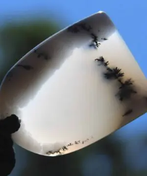 Merlinite Pendant,Dendritic Opal,Dendrite Opal Necklace,Agate necklace,Macrame Cord, Healing stone Jewelry,burning man