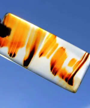 Montana Agate necklace, Rainbow cord. Elven jewelry, Australian Talisman, indiginous inspired