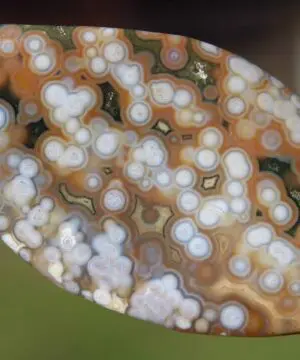 Huge Druzy 8th vein Ocean Jasper Pendant,nature art Artisan Spiral Cut Gemstone Necklace,Stone Jewelry,Macrame Cord,Elven Fossil Coral,