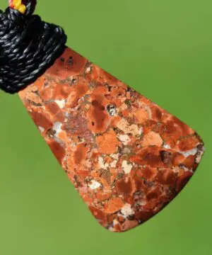 Kingston Copper Aboriginal colour inspired Necklace,Australian Handmade Gemstone crystal jewelry,Australian Handwoven tropical cord necklace