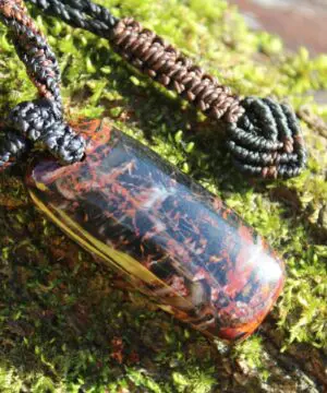 Aboriginal art Pilbara Jasper Pendant, Jasper Necklace, Aboriginal Outback Pendant , Elven Elf Cosplay, Fae Faery Talisman, Australian made