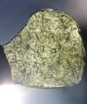 Elven Frosty Moldavite Necklace,Authentic Moldivate Talisman,Australian made Macrame cord,MOLDAVITE talisman Pendant,Platypus Dreaming