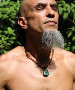 AUSTRALIAN CHRYSOCOLLA Pendant,Natural Malachite Necklace, Malachite Gemstone Pendant,  beach jewelry, summer jewelry, surfer necklace