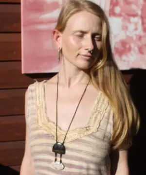 Blue Green Opalised Wood Necklace, Coral Fossil Pendant, Indonesian Volcanic Opal Talisman, Tribal Vegan Jewelry, Ocean Earth Energy