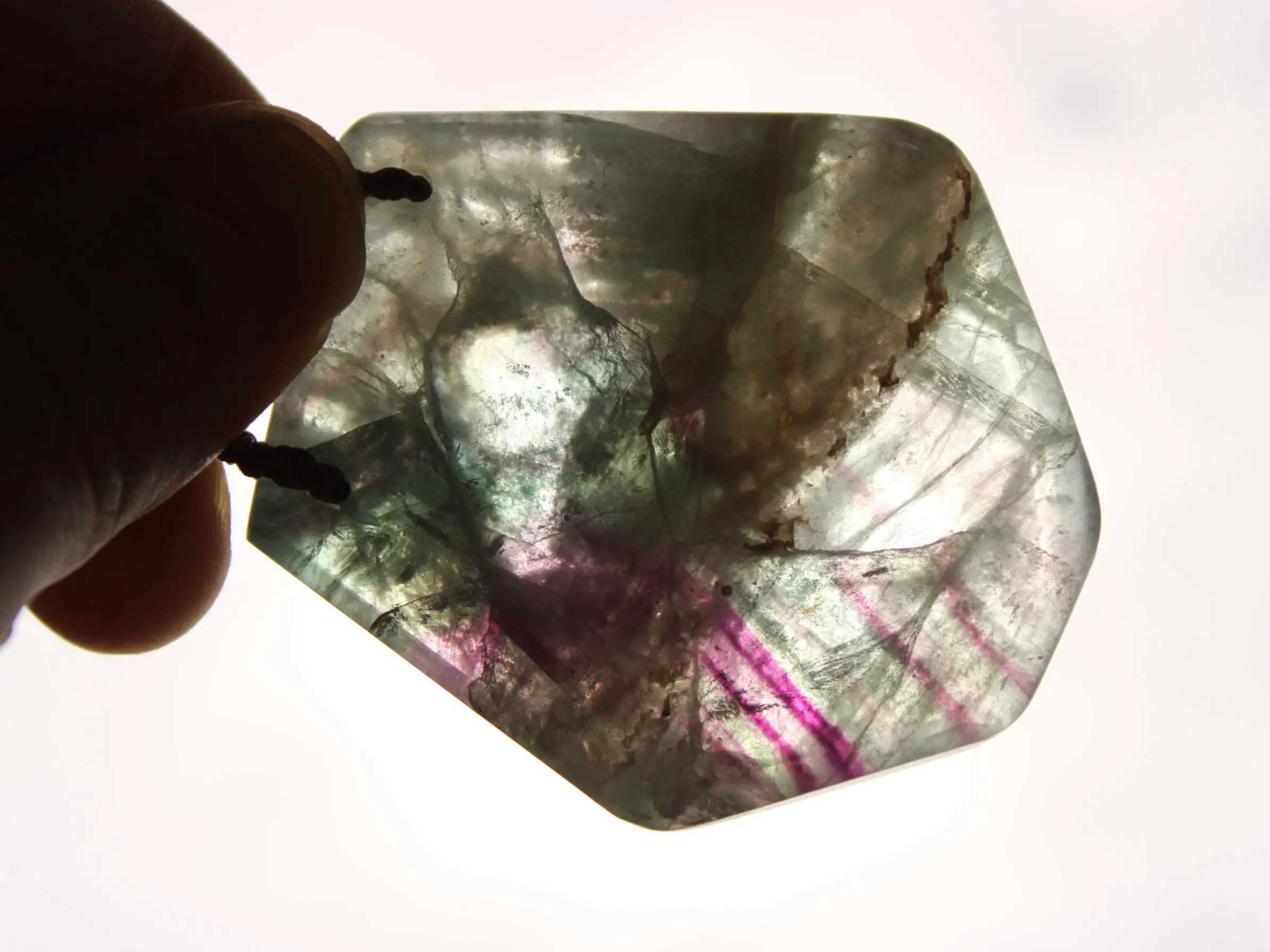 Australian fluoride , Australian red Tigereye tribal necklace talisman, Australian handmade handwoven tropical Cord, Summer healing jewelry