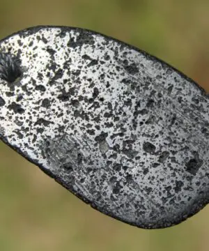 Lava Rock Necklace • Volcanic Stone Pendant • Grounding Crystal Talisman • Australian Handmade jewelry, handwoven tropical wax cord