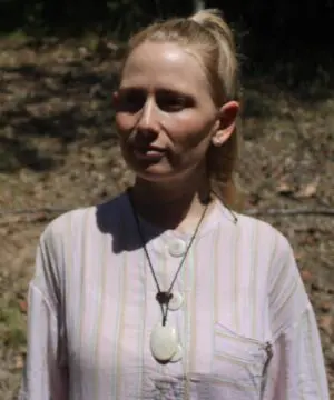 Australian multi stone agatized fossil coral ,Australian red tigereye, Australian handmade , handwoven tropical cord, healing jewelry