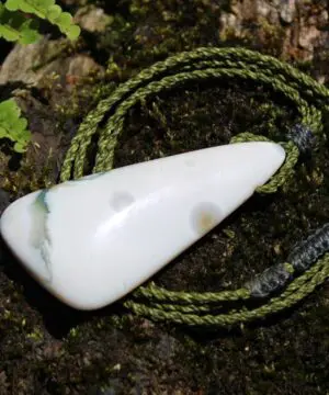 8th vein OCEAN JASPER Pendant crystal Necklace, Fossil Coral Gemstone Jewelry,Macrame Cord,beachy beach jewelry, summer surfer necklace