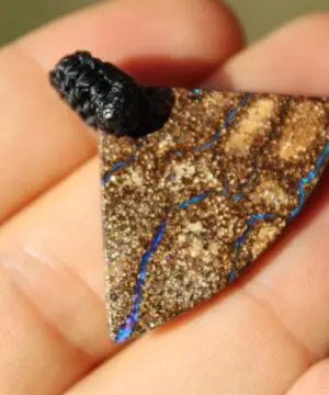 OPAL NECKLACE,Boulder Opal Pendant