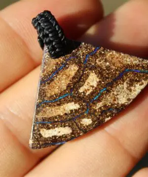 OPAL NECKLACE,Boulder Opal Pendant