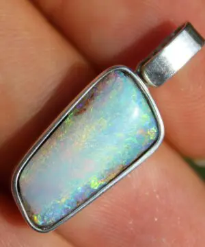 Authentic Real Matrix Crystal opal Jewelry,Australian made macrame cord, PETRIFY Wood Gemstone OPAL Necklace,Fire Boulder Opal pendant