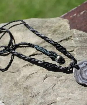 Druzy Crystal Pendant Necklace,Zeusite Necklace,Fertility Stone,Rose Quartz Chalcedony,Desert Rose macrame crystal necklace, Healing Jewelry