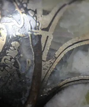 Pyrite Ammonite Calcite Necklace, Ammonite Fossil Pendant , Calcite jewelry, Australian made Macrame Cord Healing Crystal Jewelry