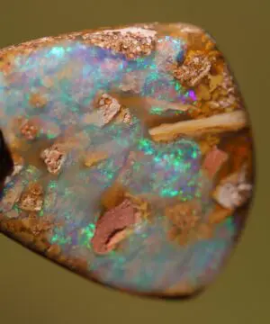 Crystal OPAL Petrify Wood,Boulder Opal Pendant,OPAL Necklace,Tribal Pendant,Petrified Wood Jewelry,opalized,elven dinosaur bone