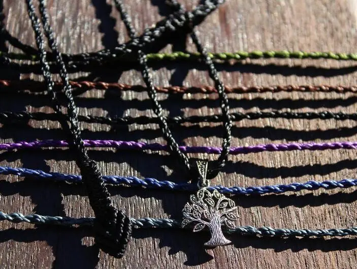 TREE OF LIFE Marcasite Jewelry,Sterling Silver Pendant Necklace,Pyrite Crystal Jewelry,Shibari Macrame Cord,Art Deco,Gemstone,elf cosplay,