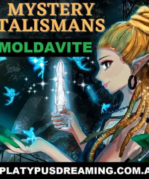 Mystery MOLDAVITE Necklace, Authentic Genuine Moldavite Pendant, Australian made Macrame Cord Healing Crystal Jewelry, Raw crystal