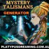 Mystery GENERATOR Stone Necklace, Generator Crystal Stone Pendant, Australian made Macrame Cord Healing Generator Jewelry