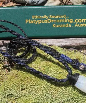 Handcrafted Elven Rainbow Moonstone Necklace, White moonstone Pendant, Macrame Cord, Natural Crystal Healing Jewelry, Statement Piece