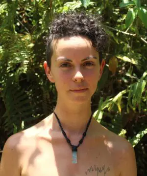 Australian Aquamarine Necklace,Elven Jewelry,Tribal Aquamarine Pendant,Raw Aquamarine crystal jewelry,shibari macrame cord,March Birthstone