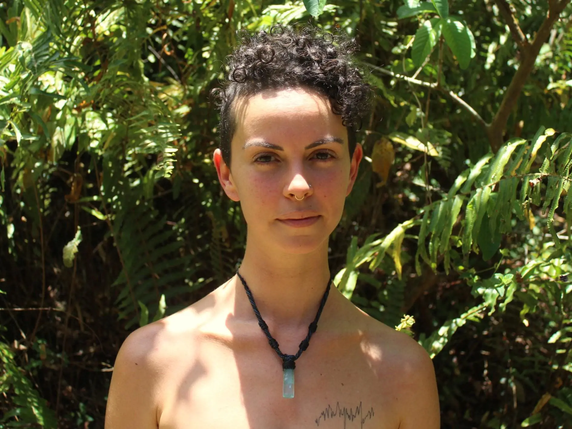 Australian Aquamarine Necklace,Elven Jewelry,Tribal Aquamarine Pendant,Raw Aquamarine crystal jewelry,shibari macrame cord,March Birthstone