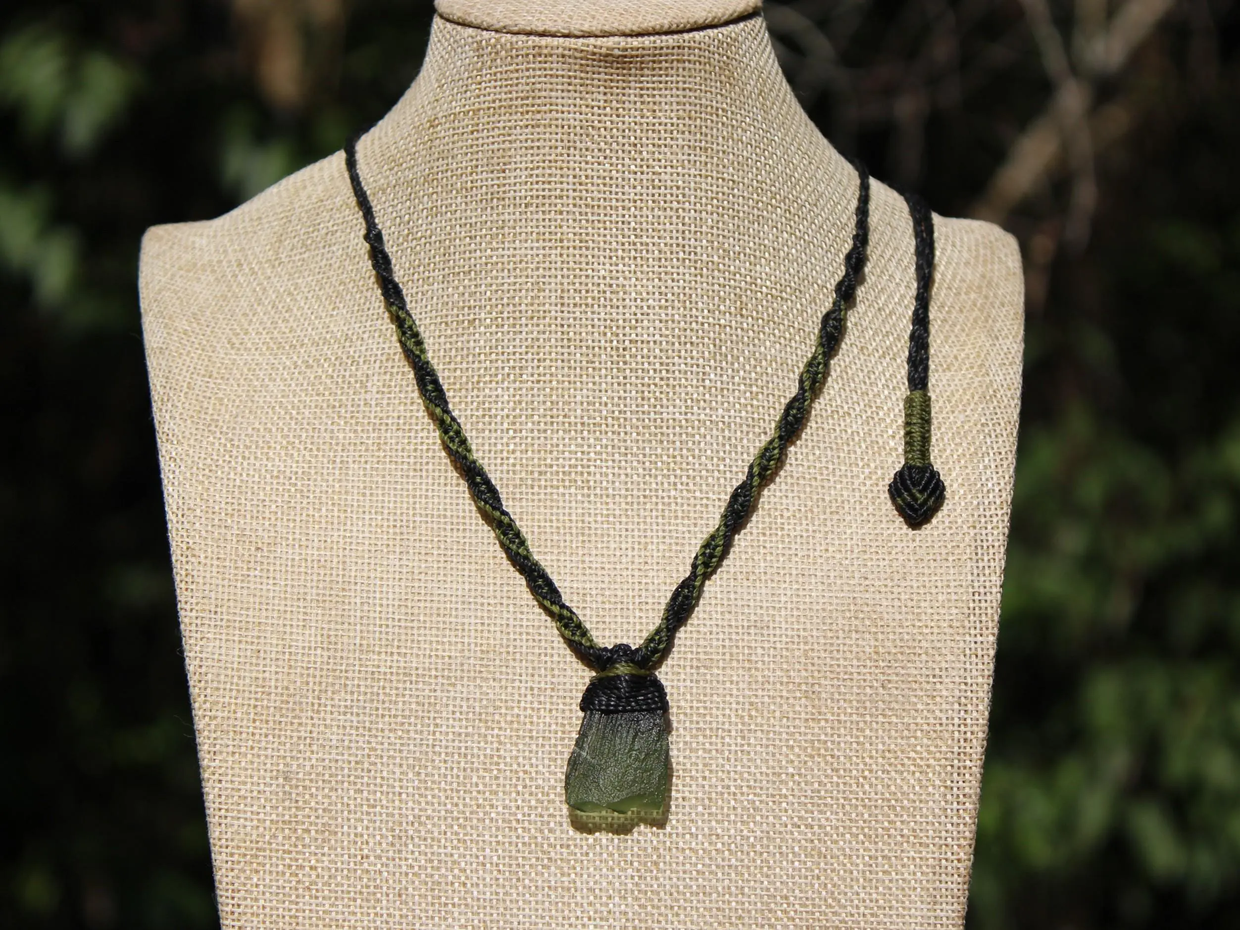 Genuine Moldavite Pendant, Raw Real Rough Moldavite Necklace, Authentic Moldavite Green Stone Jewelry, Elven Crystal healing,Australian made