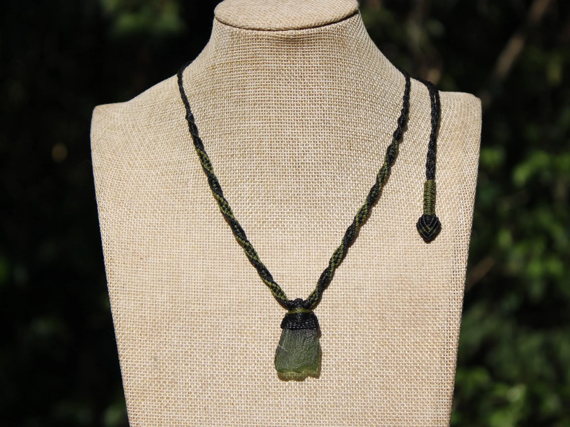 Genuine Moldavite Pendant, Raw Real Rough Moldavite Necklace, Authentic Moldavite Green Stone Jewelry, Elven Crystal healing,Australian made