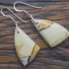 Australian Brecciated Mookaite Earrings, Australian handmade crystal healing jewelry, Gemstone jewellery, natural crystal jewellery