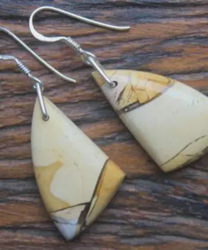 Australian Brecciated Mookaite Earrings, Australian handmade crystal healing jewelry, Gemstone jewellery, natural crystal jewellery