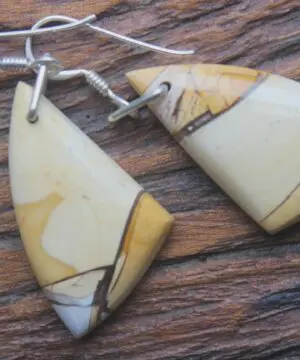 Australian Brecciated Mookaite Earrings, Australian handmade crystal healing jewelry, Gemstone jewellery, natural crystal jewellery