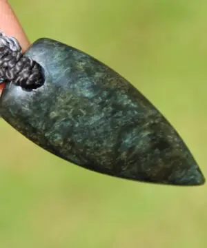 American Elven Rainbow Obsidian Pendant • Volcanic Glass Necklace • Healing Tribal Talisman • Australian Handmade Tropical Cord