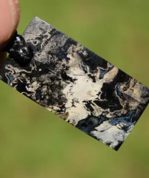 Elven Petrified Palmwood Pendant • Birds Eye Palm Root Necklace • Fossil Talisman • Australian Handmade • Handwoven Tropical Cord