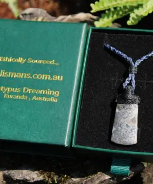 Canadian Natural Silver in Quartz Necklace • Raw Silver Quartz Pendant • Mineral Talisman • Australian Handmade • Handwoven Tropical Cord