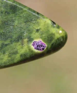 Tasmanian Serpentine Pendant, Australian Atlantisite Necklace • Australian Handmade Talisman, Australian handwoven tropical cord