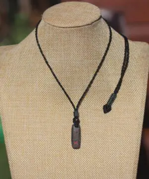 FIRE MATRIX Fairy OPAL Necklace, Australian Opal Tribal Pendant, Australian made macrame cord, dragon sun necklace, october birthstone