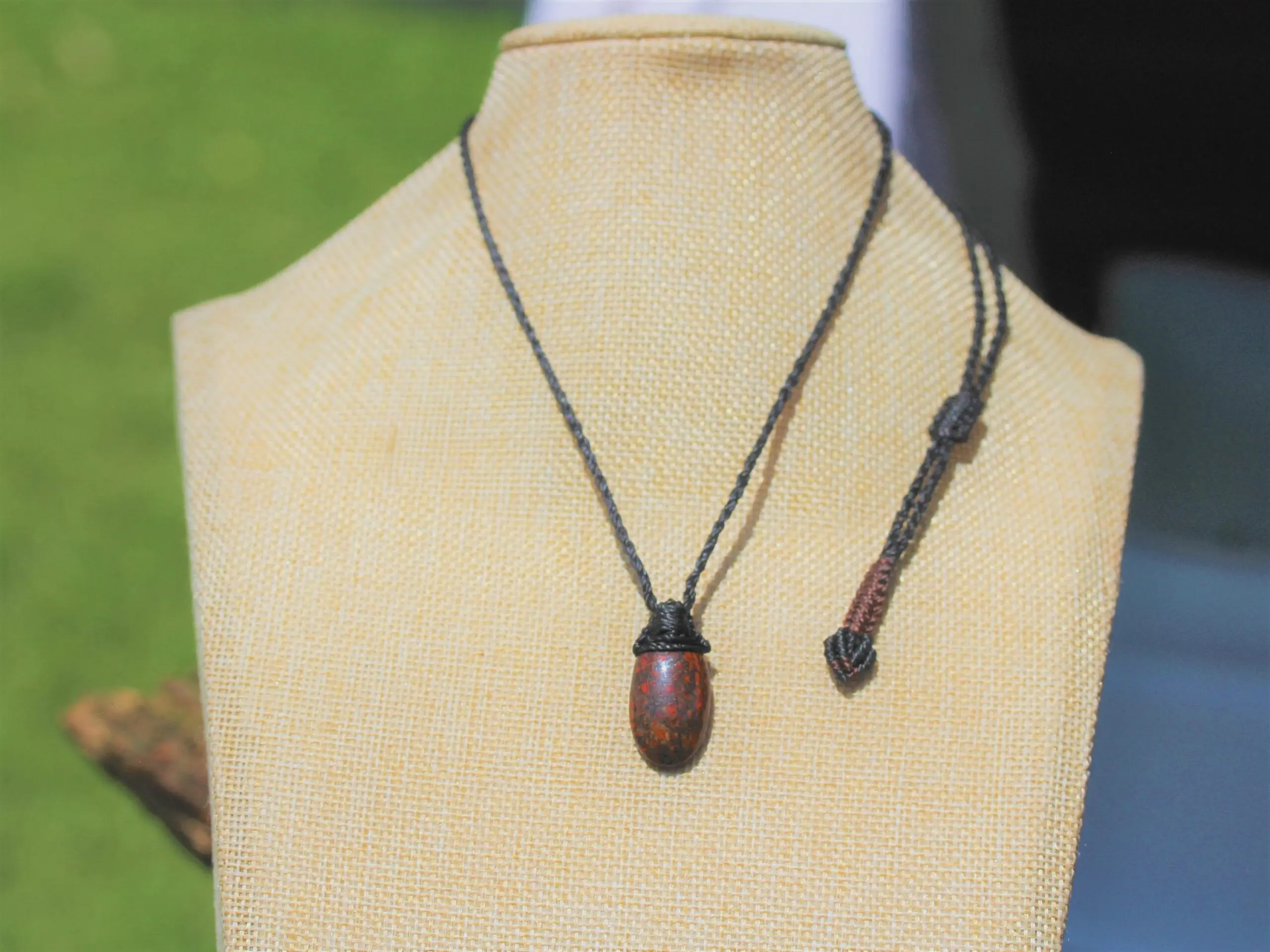 Red Dinosaur Fossil Jewelry, Authentic dragon's bone pendant, Dinosaur bone, Ancient Fossil Power, Tribal Talisman Pendant