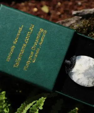 Australian Angelic Agate Necklace , agate creek pendant, Australian handmade handwoven tropical cord , Agate Pendant necklace