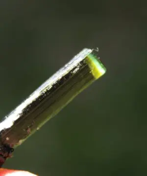 Tourmaline Necklace • Afghan Tourmaline Pendant • Raw Green Blue Crystal Talisman • Australian Handmade • Handwoven Tropical Cord