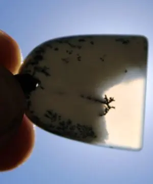 Merlinite Pendant,Dendritic Opal,Dendrite Opal Necklace,Agate necklace,Australian made Macrame Cord,Healing stone Jewelry