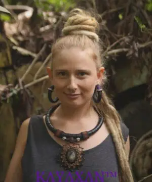 Dendritic Opal, Upcycle, Inner tube Rubber Necklace, NeoTribal Fashion Recycle Burningman Jewellery, Eco Vegan Celtic Larp viking