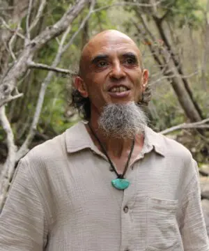 American Turquoise Pendant Talisman,Turquoise Necklace, Australian HandMade Tropical cord, Healing Crystal Jewelry, Elven Blue Stone