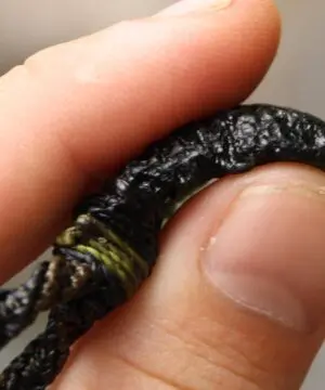 Raw Genuine Moldavite Pendant, Authentic Moldavite Necklace, Australian Made Macrame Cord Light Green Moldavite Jewelry