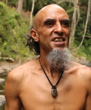 FIRE MATRIX Black OPAL Necklace,Australian Fairy Opal Tribal Pendant, Australian handmade tropical cord, double sided, october birthstone