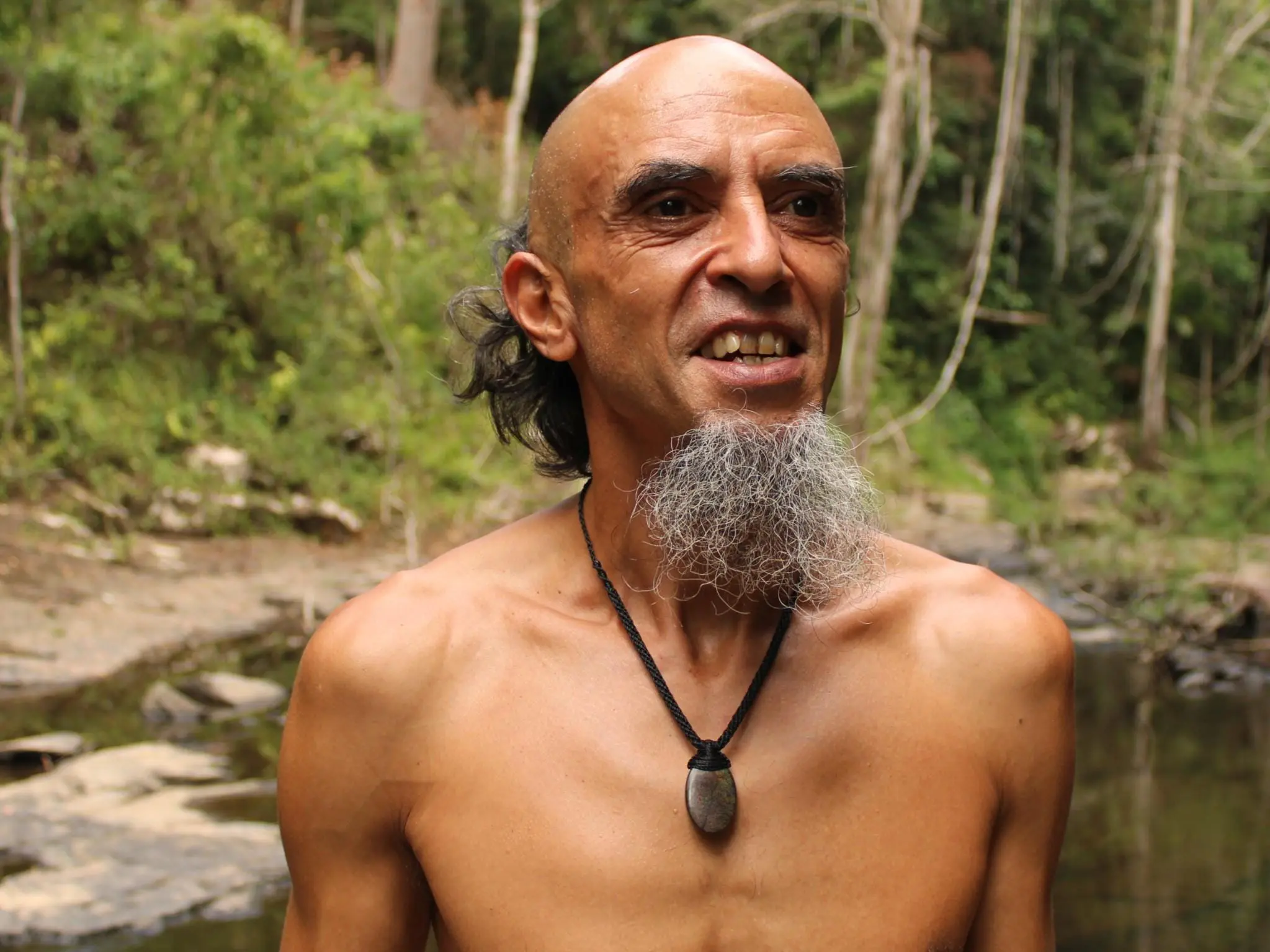 FIRE MATRIX Black OPAL Necklace,Australian Fairy Opal Tribal Pendant, Australian handmade tropical cord, double sided, october birthstone