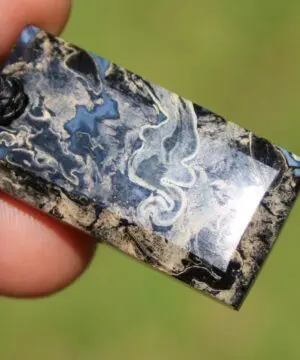 Elven Petrified Palmwood Pendant • Birds Eye Palm Root Necklace • Fossil Talisman • Australian Handmade • Handwoven Tropical Cord