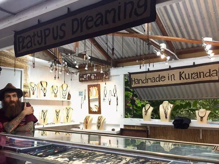 Australian Outback Jasper Pendant Necklace • Australian Handmade Handwoven Tropical Cord • Earthy Tribal Healing Stone Jewelry