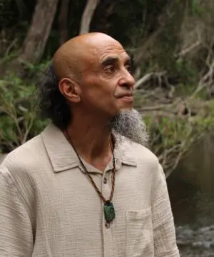 Kambaba Jasper Necklace • Stromatolite Fossil Pendant • Tribal Healing Jewelry • Indigenous-Inspired Australian Handmade Tropical Cord