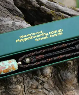 Spider Variscite Pendant, Australian silver 925 ,Handmade cord,Australian Variscite Necklace,Green Stone Talisman,November Birthstone,