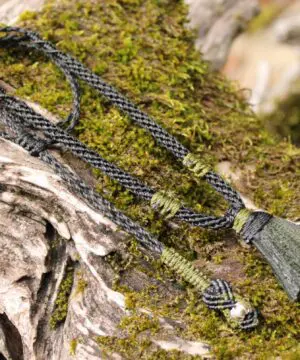 Green Authentic Moldavite Pendant,Platypus Dreaming Genuine Moldavite Necklace,Australian handmade Tropical cord, Elven Crystal jewelry